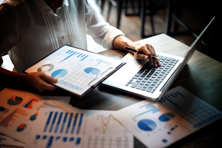 An investor reviewing their portfolio.